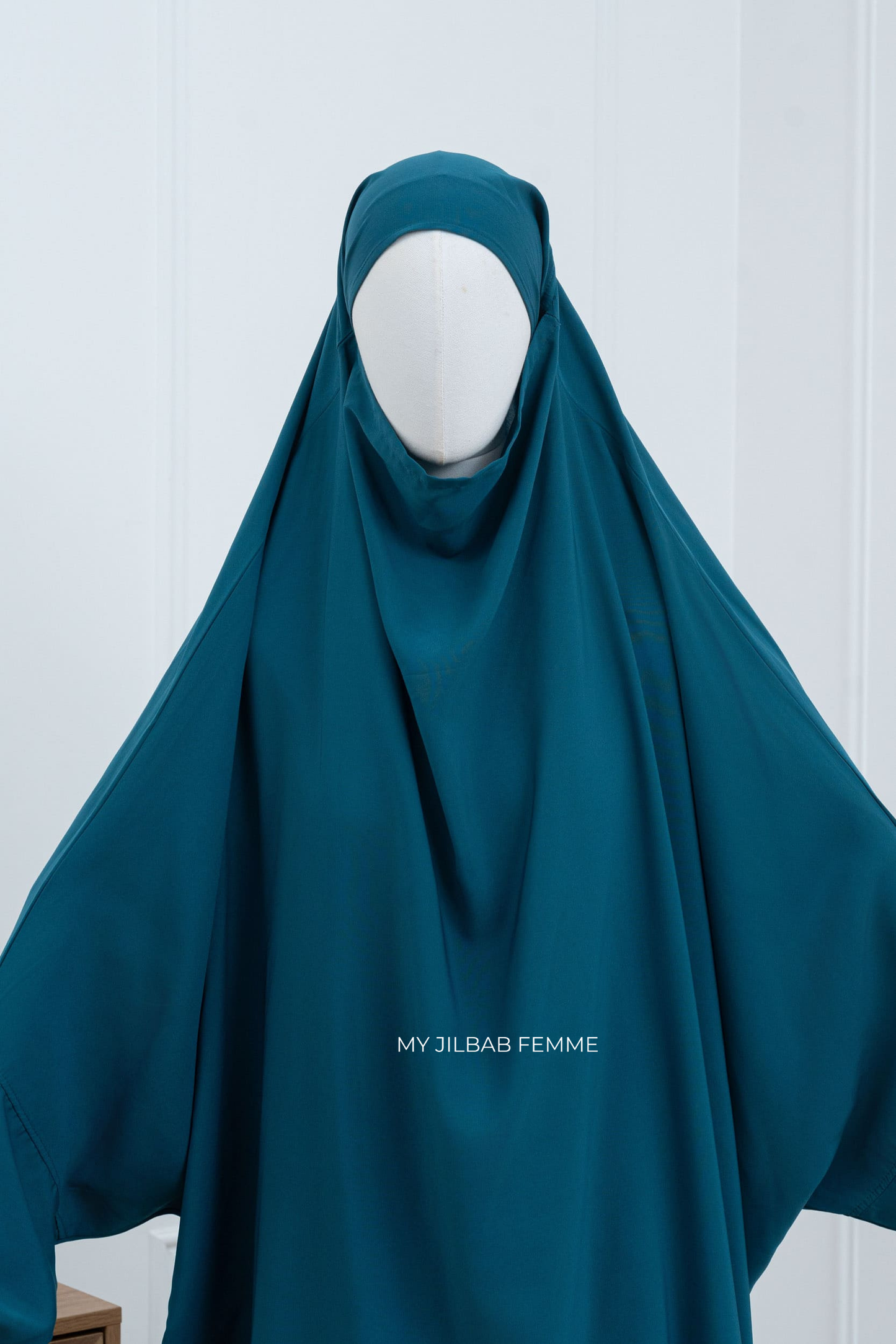 Jilbab 1 pièce - Bleu Canard