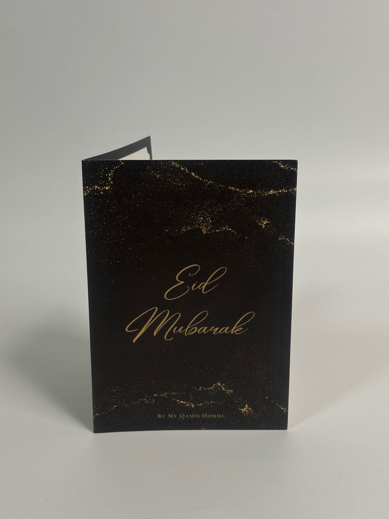 Carte Eid Mubarak avec votre message personnalisé + enveloppe