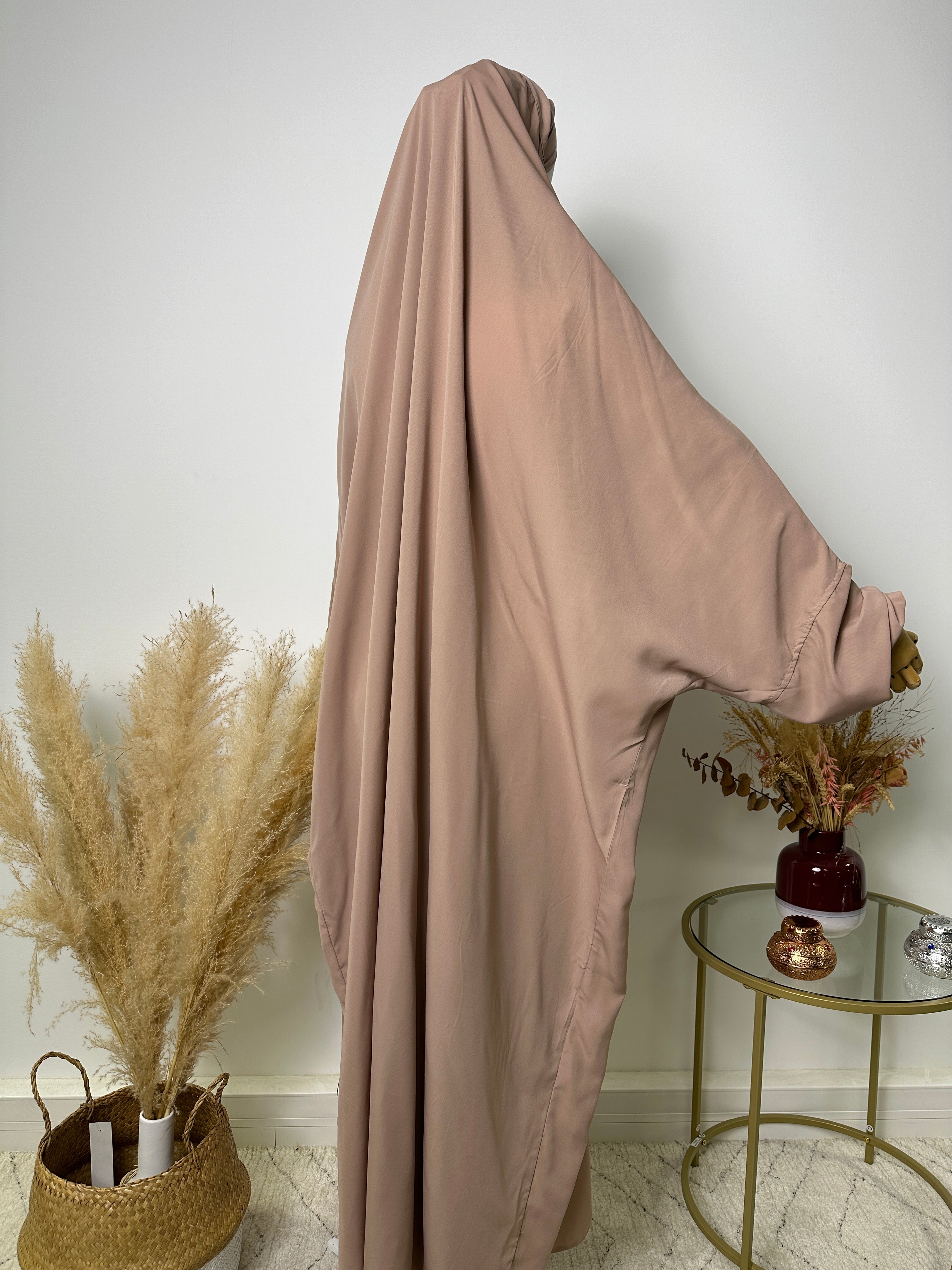 Jilbab 1 pièce - Taupe clair