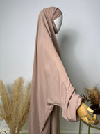 Jilbab 1 pièce - Beige rosé