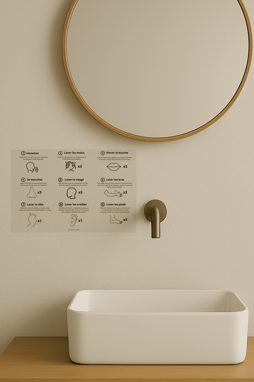 Sticky Guide Ablutions détaillé