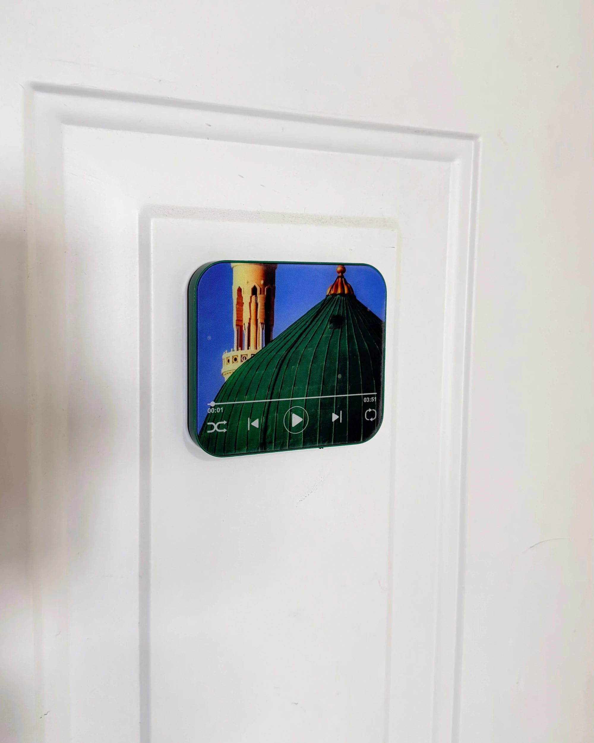 Coran Magnet Dôme Vert de Médine — Design 07