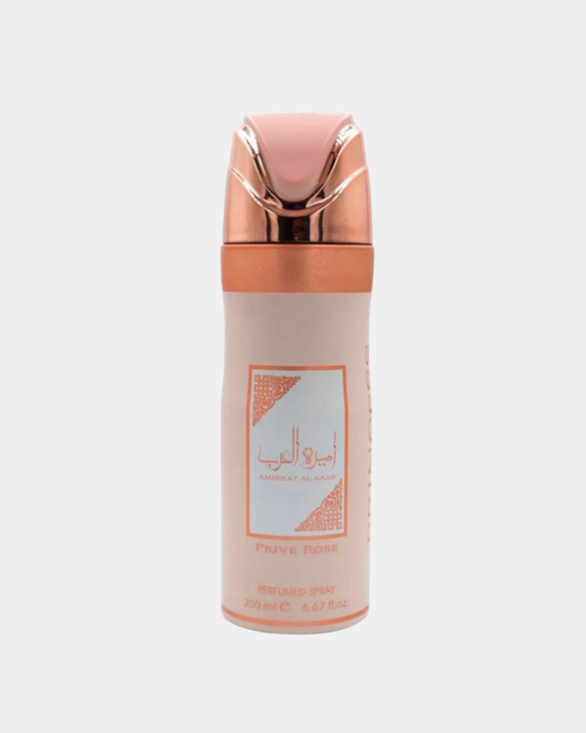 Ameerat Al Arab Prive Rose Deodorant Perfumed Spray- Lattafa Asdaaf