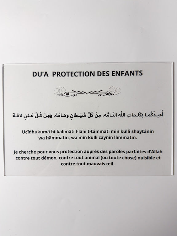 plexiglas dua protection des enfants