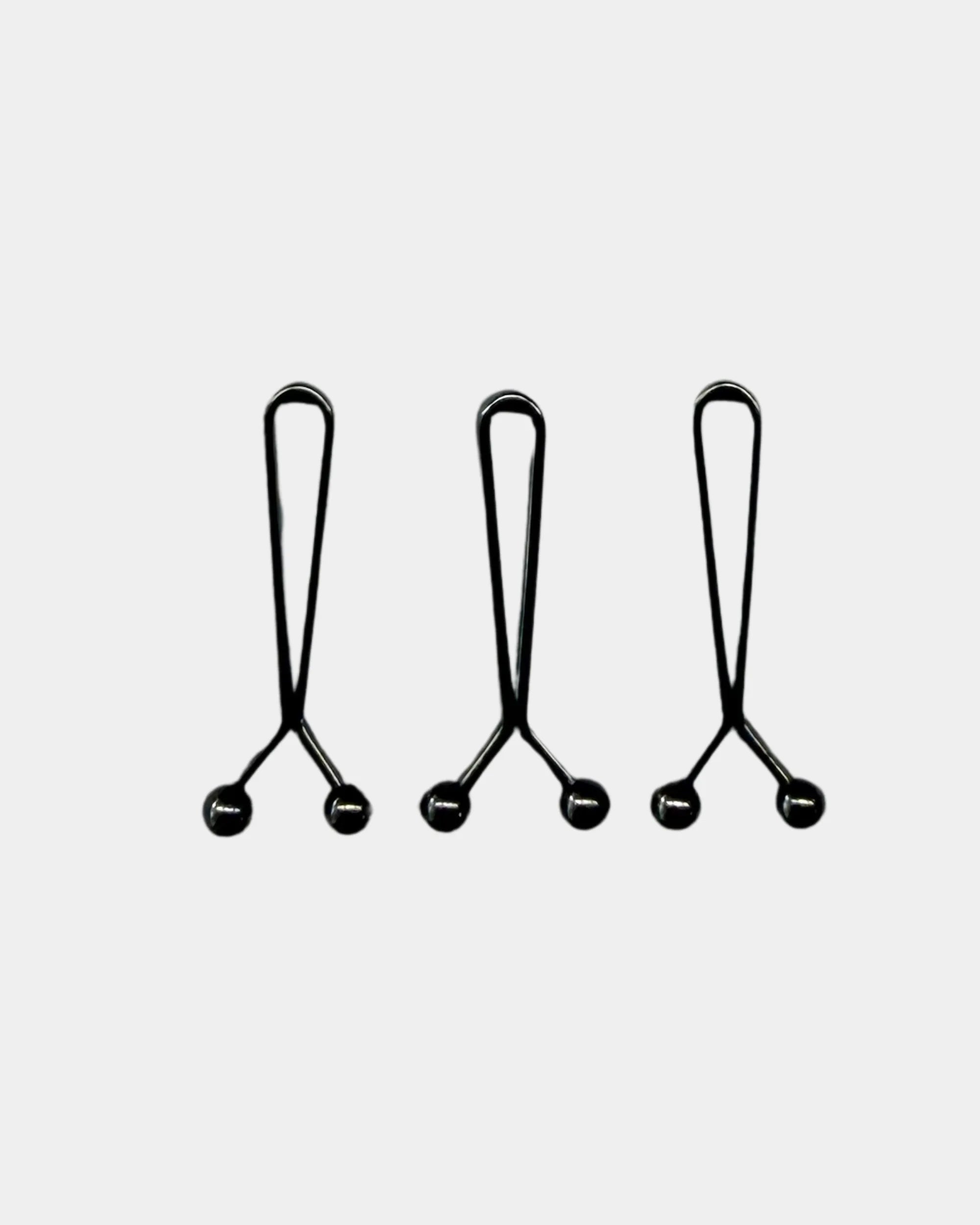 Épingles à Hijab à Pression Sans Trou — Lot de 3