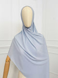 Hijab aimanté bleu ciel