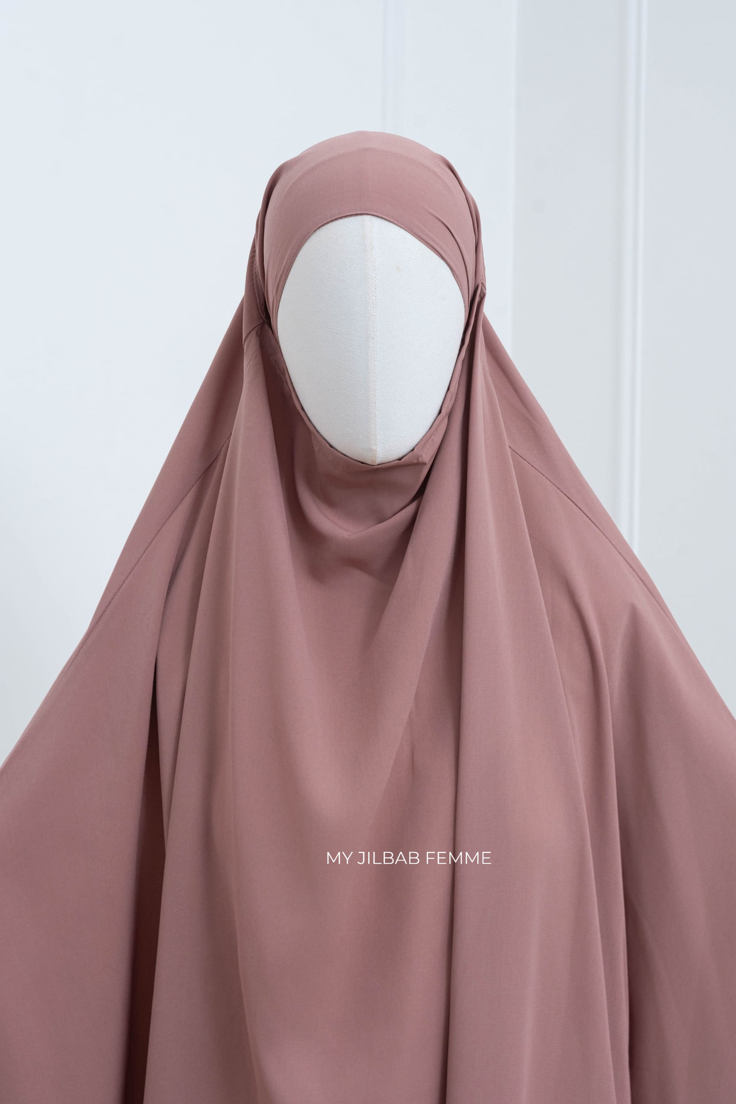 Jilbab 1 pièce - Beige rosé