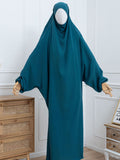 Jilbab 1 pièce - Bleu canard