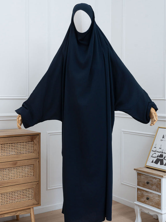 Jilbab 1 pièce - Bleu marine