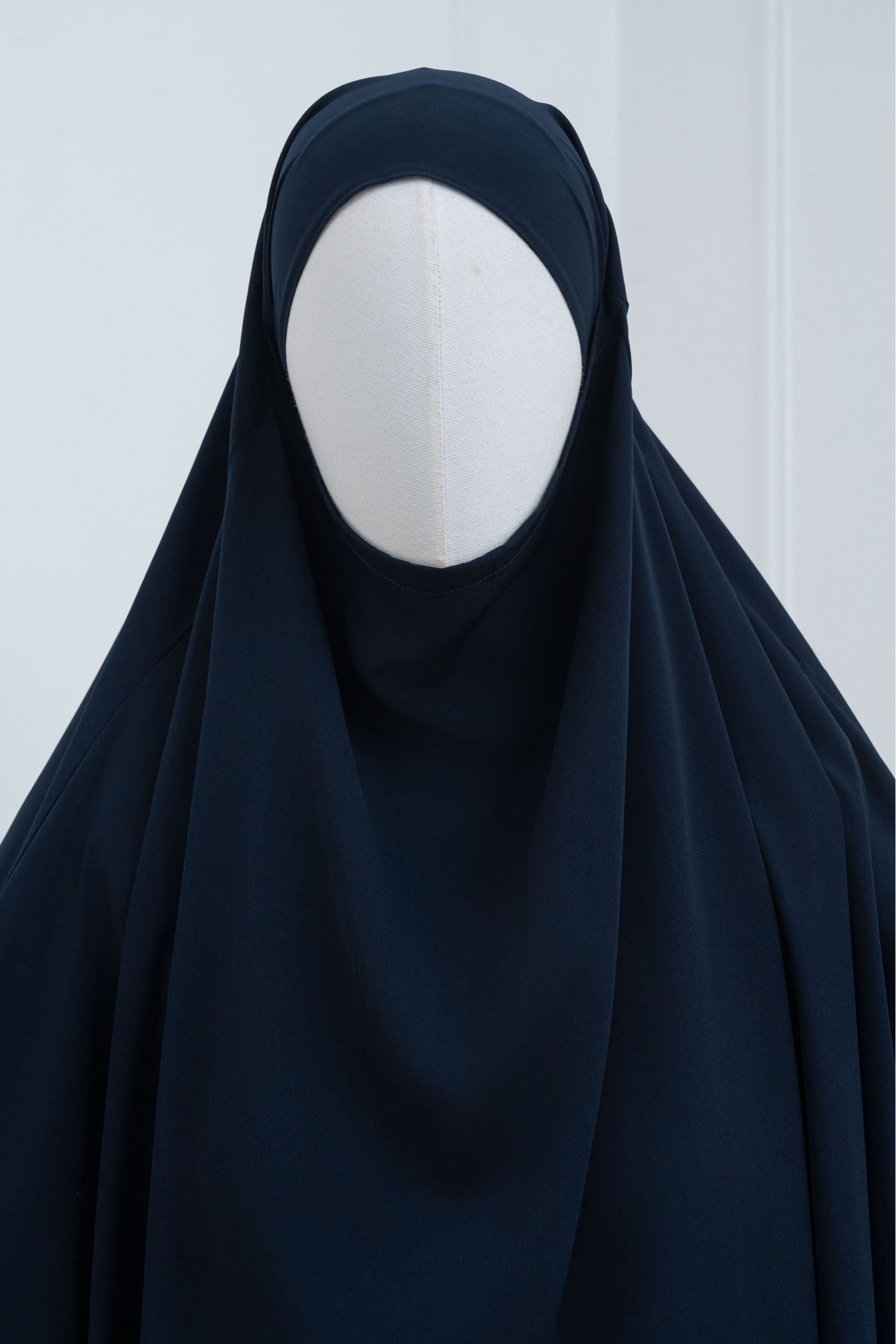jilbab une pièce bleu pétrole hijab