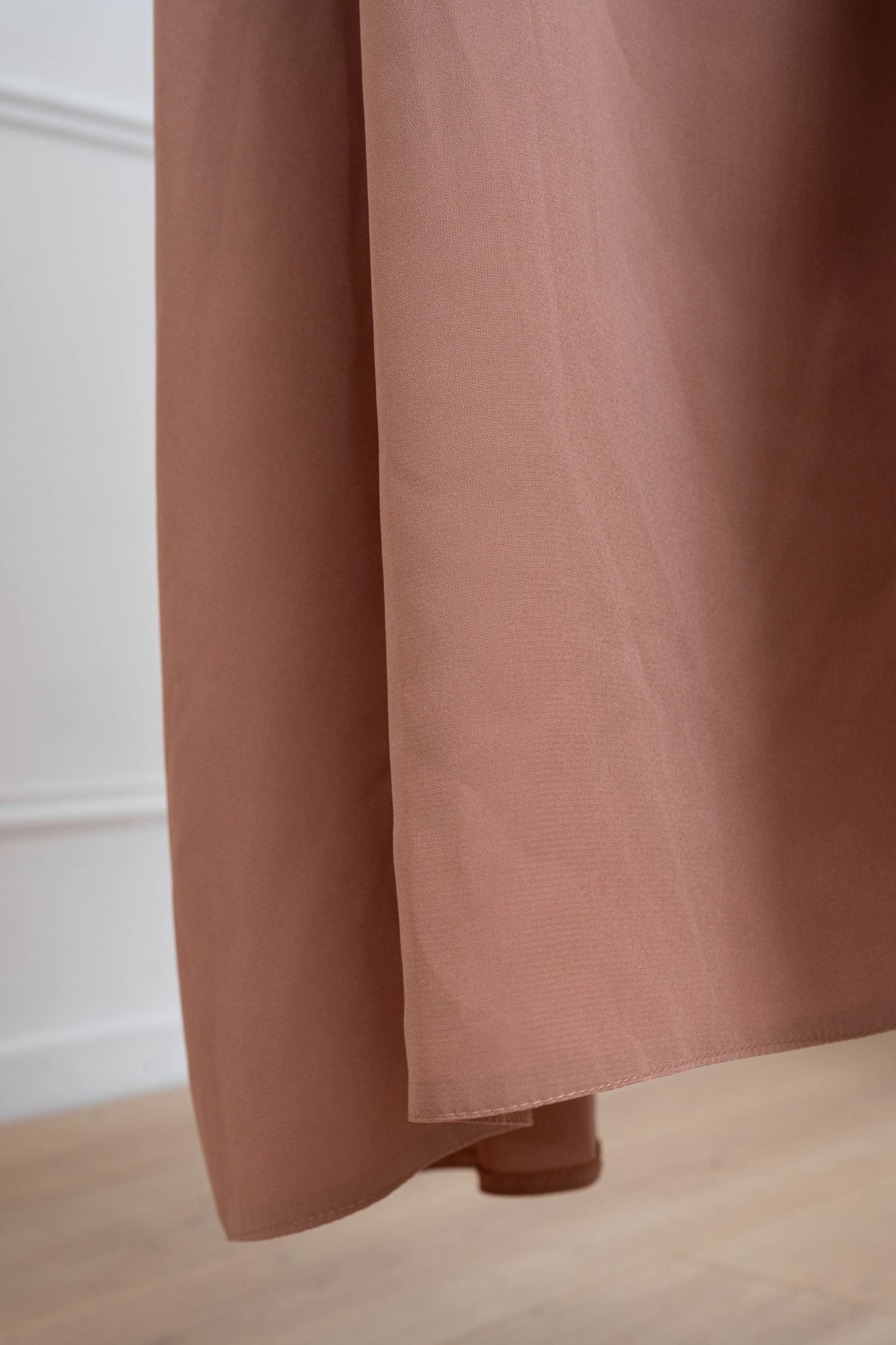 jilbab une pièce camel détail