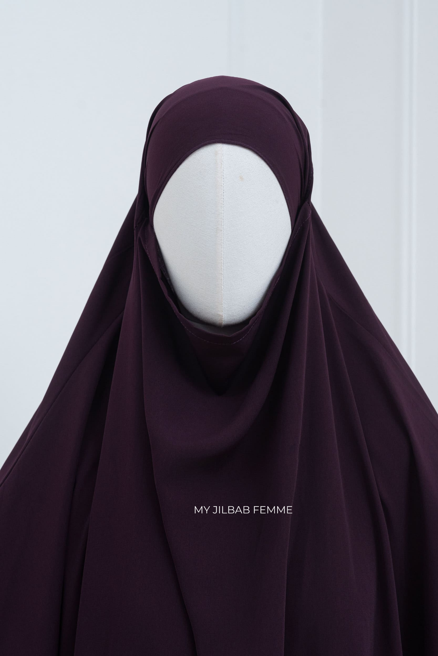 Jilbab 1 pièce - Violet Framboise