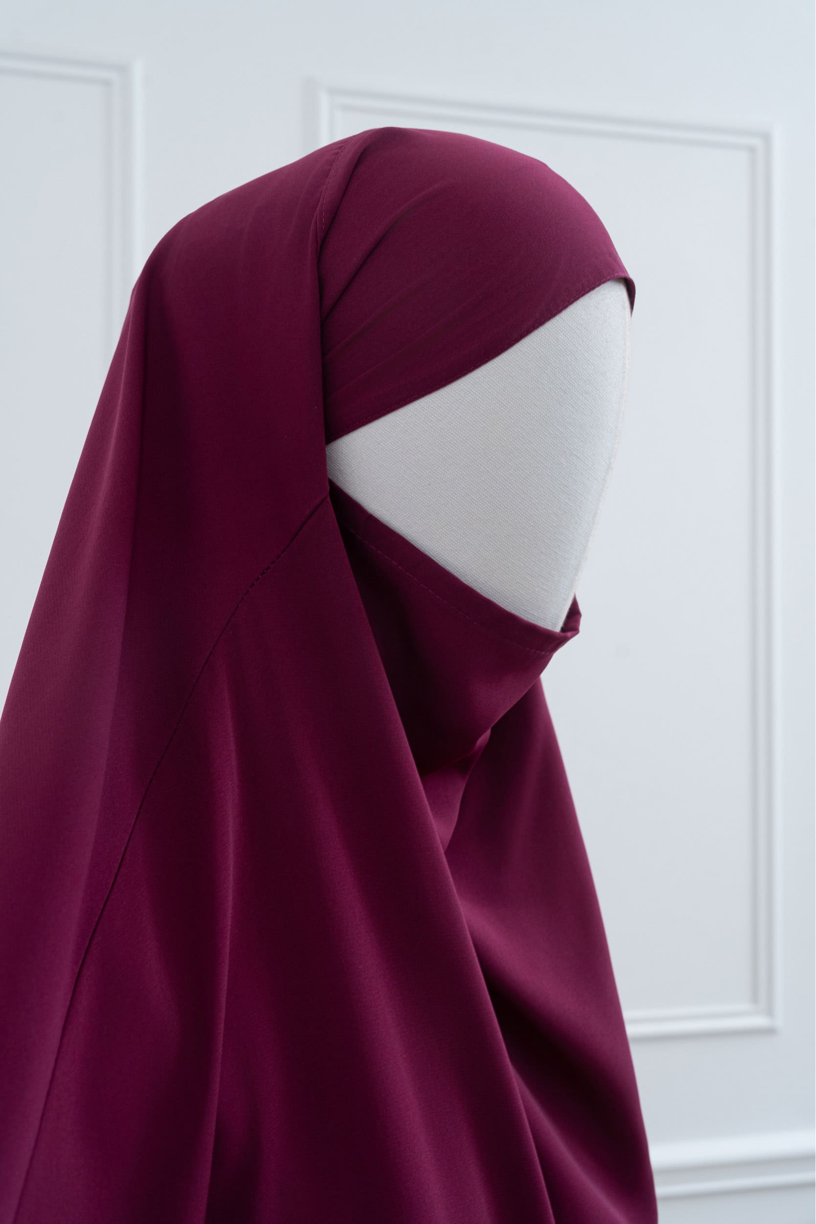 jilbab une pièce fuchsia profil hijab