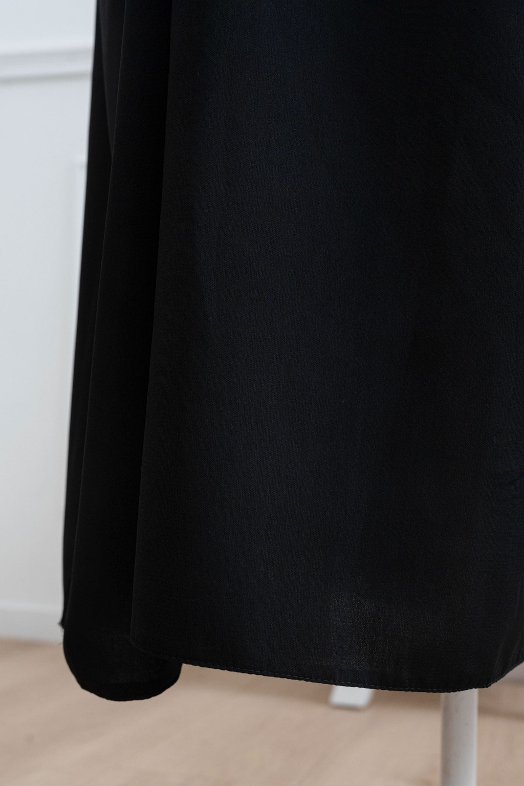 jilbab une pièce noir détail