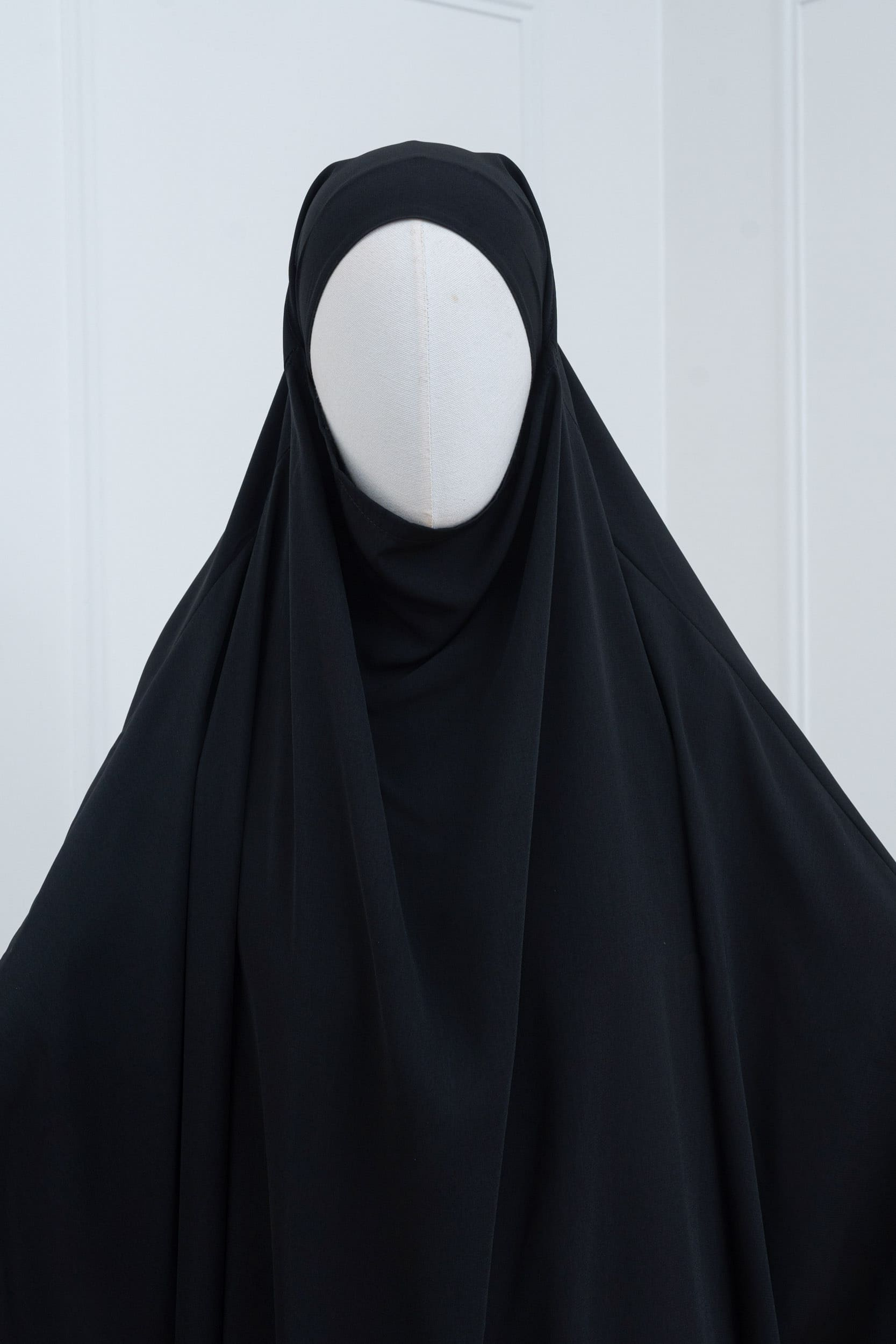 jilbab une pièce noir hijab