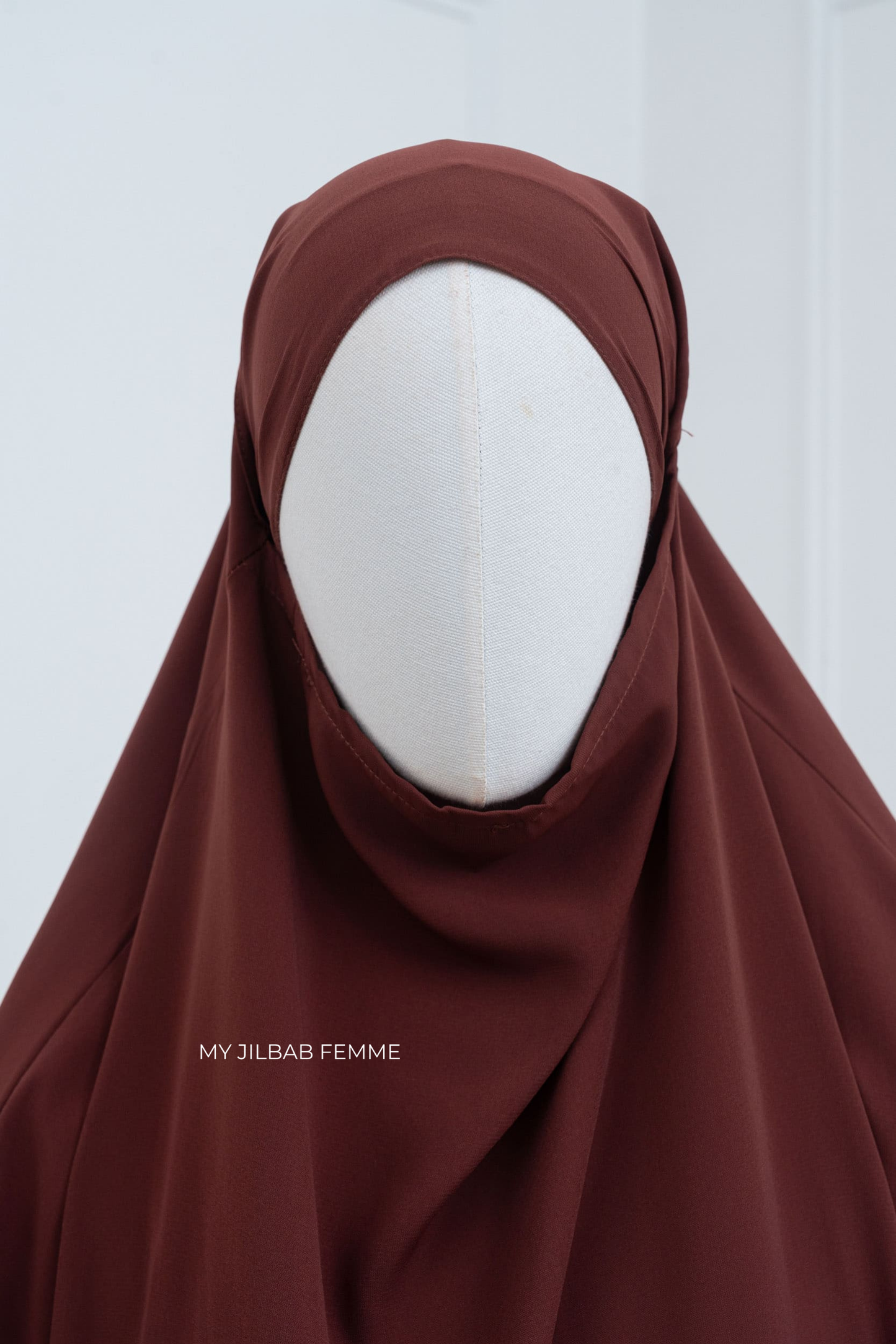 Jilbab 1 pièce - Bordeaux Rouille