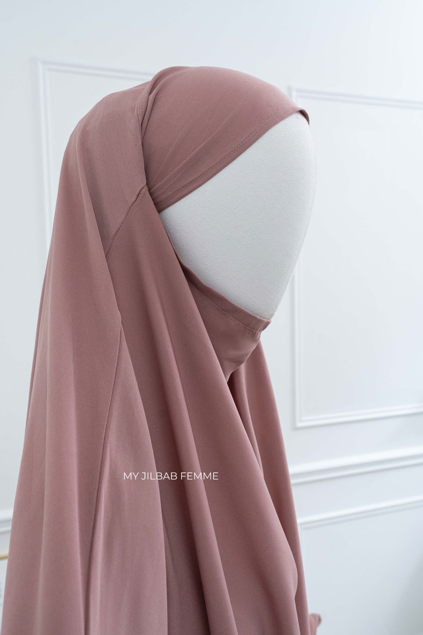 Jilbab 2 pièces - Beige rosé