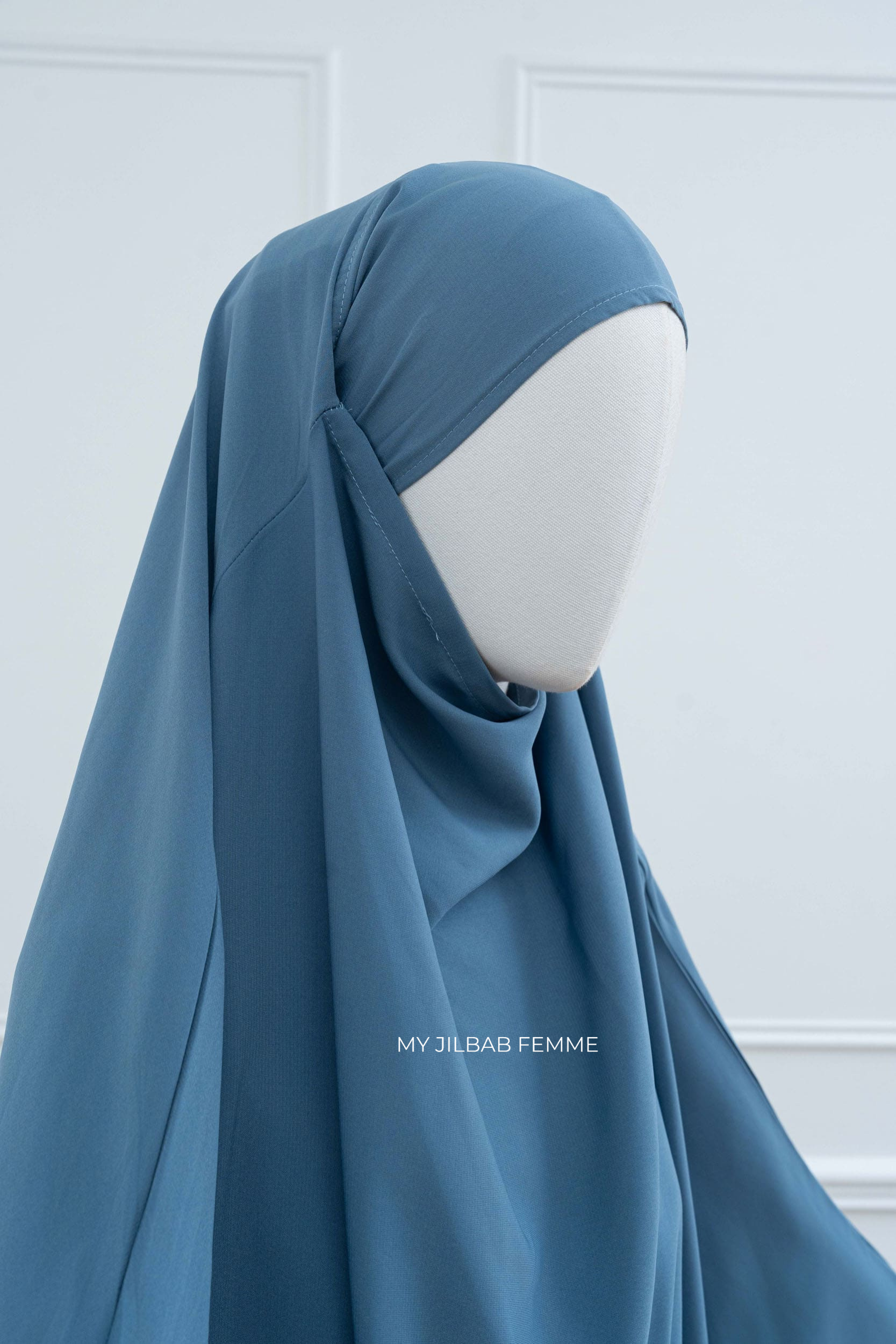 Jilbab 2 pièces - Bleu jeans