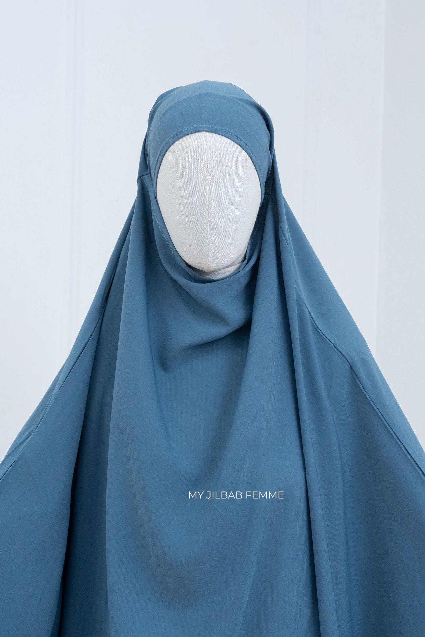 Jilbab 2 pièces - Bleu jeans