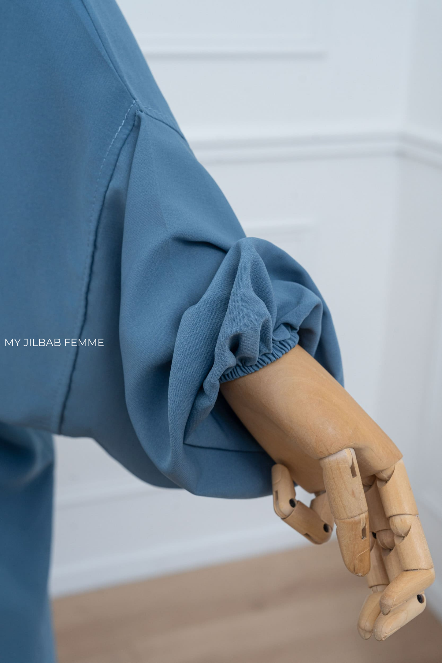 Jilbab 2 pièces - Bleu jeans