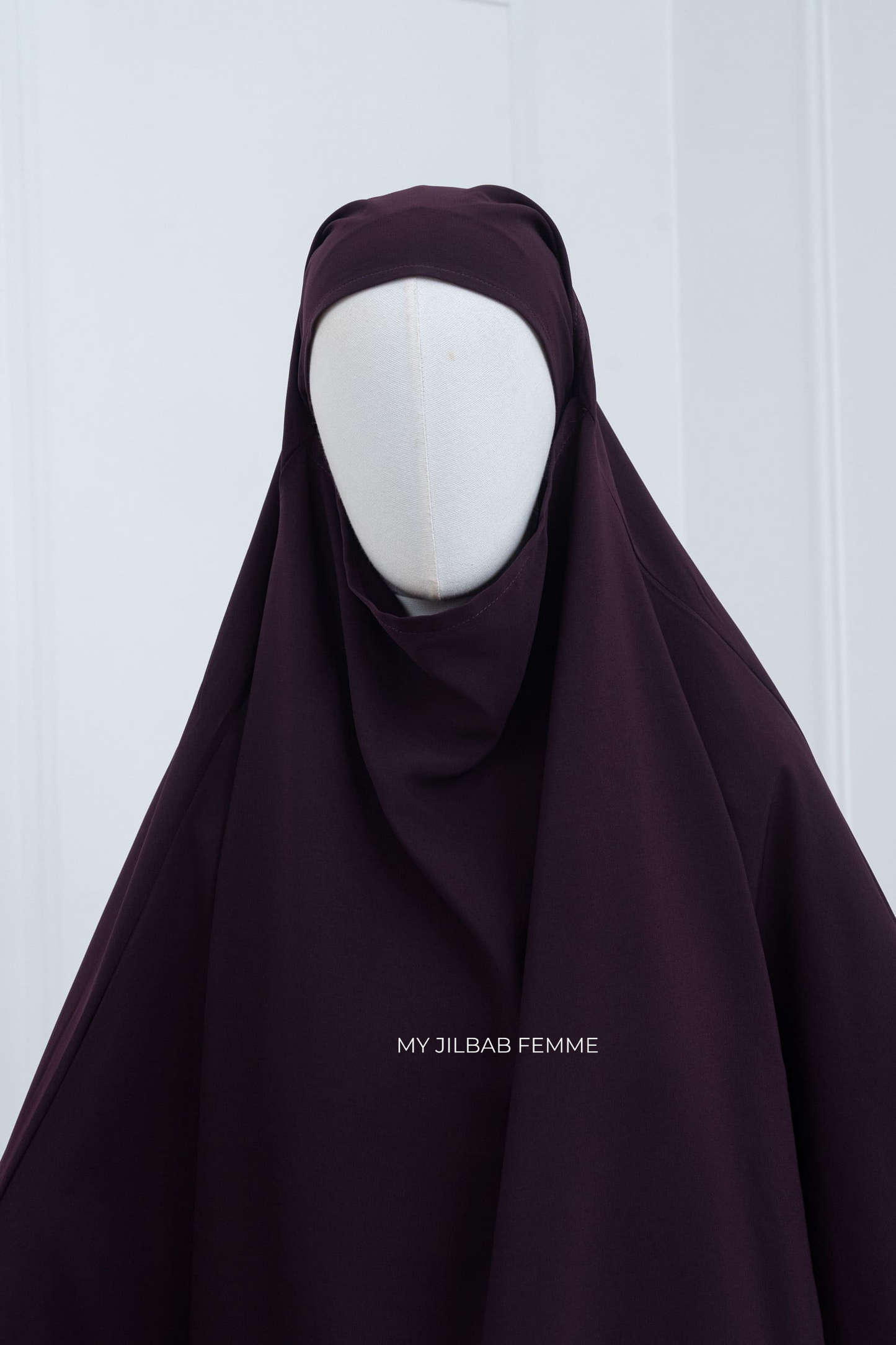 Jilbab 2 pièces - Violet Framboise