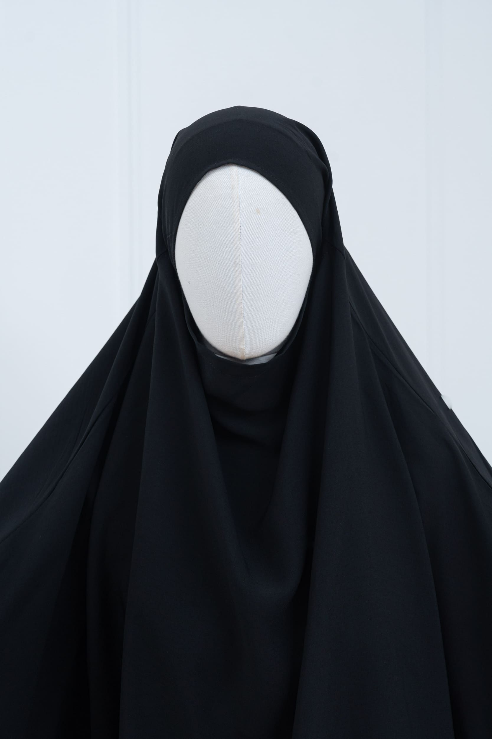 jilbab deux pièces noir hijab