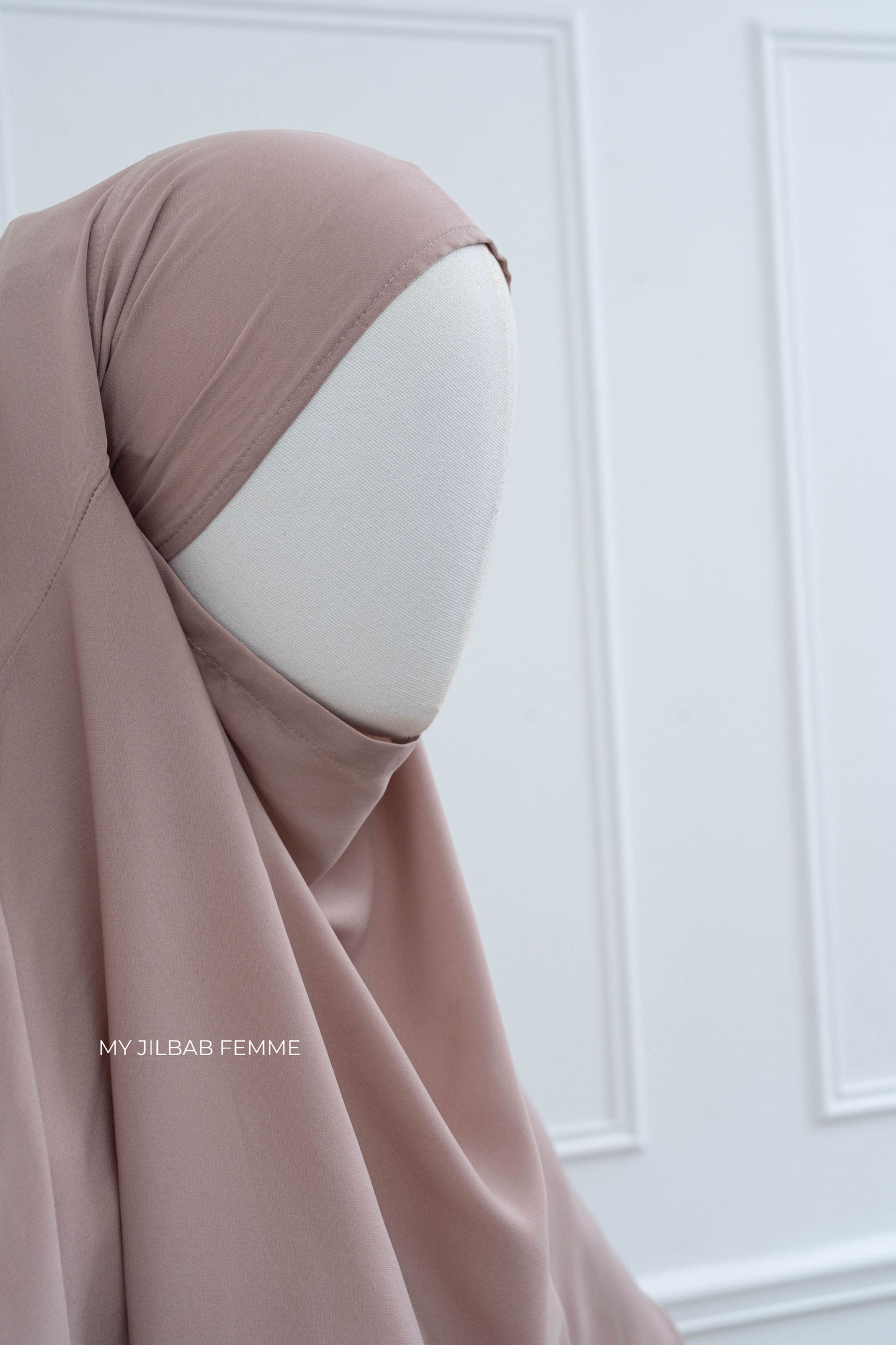 Jilbab 2 pièces - Taupe clair