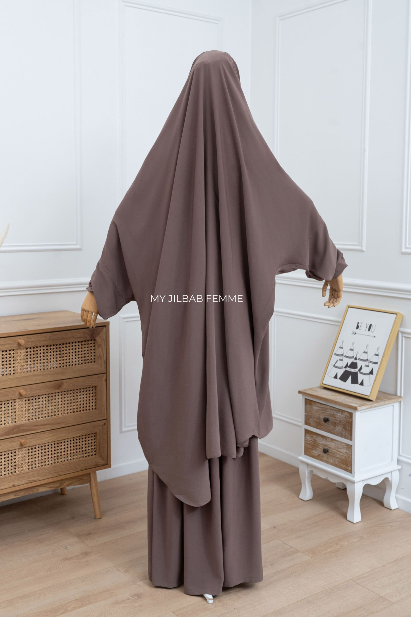 Jilbab 2 pièces - Taupe