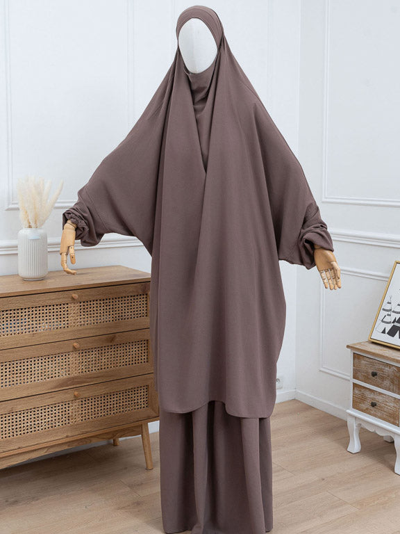 Jilbab 2 pièces - Taupe