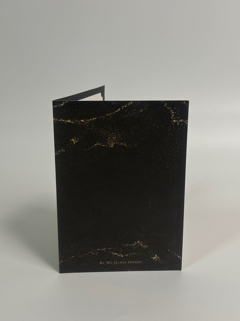 Carte My Qamis Homme avec votre message personnalisé + enveloppe
