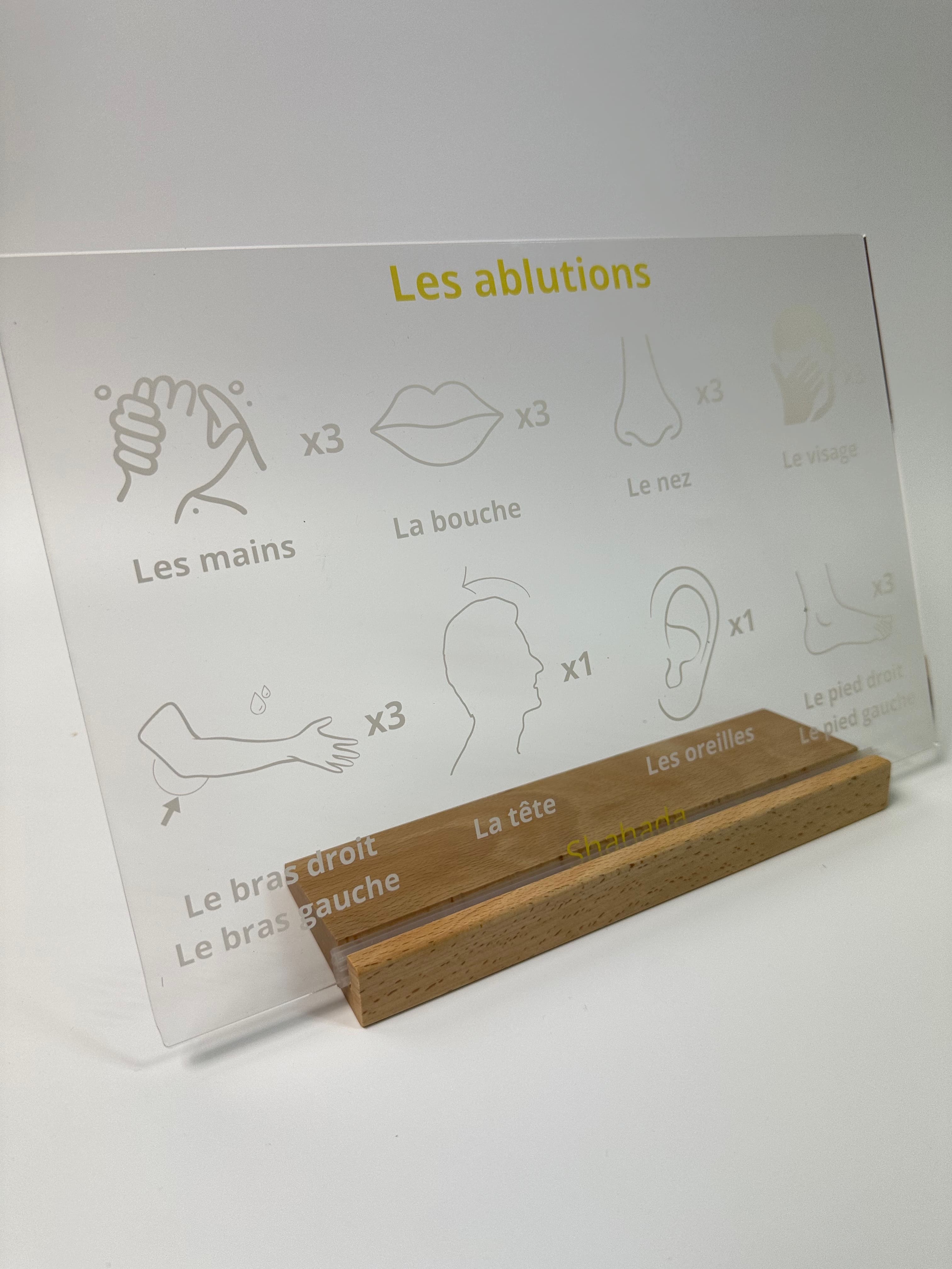 plexiglas les ablutions