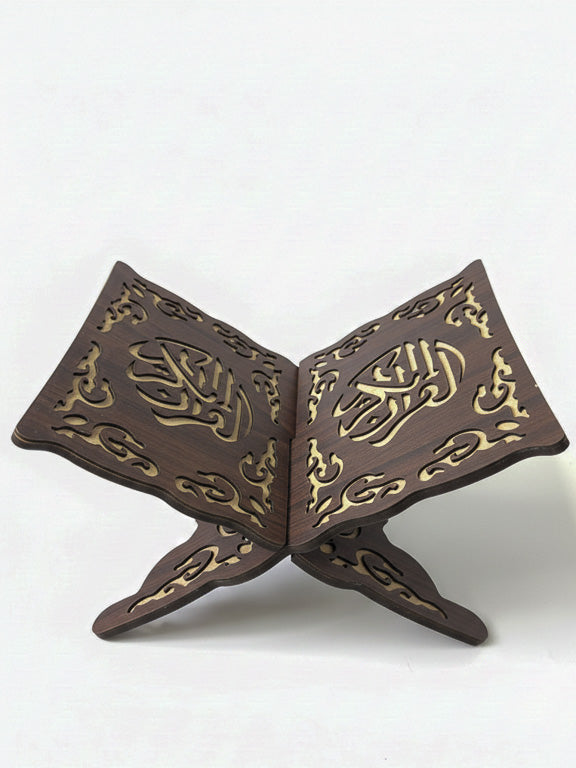 Porte Coran en bois - Marron