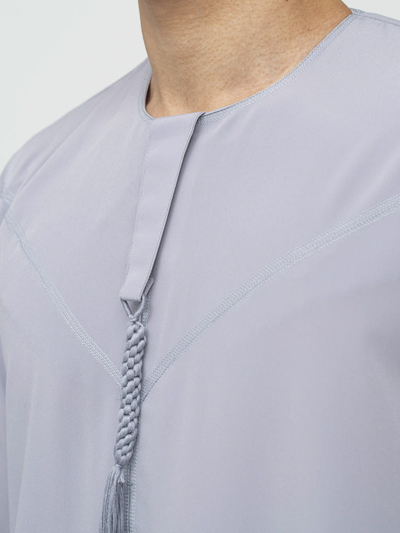Qamis Dubaï premium - Gris