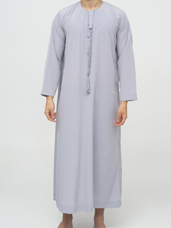 Qamis Dubaï premium - Gris