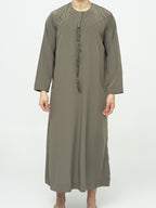 Qamis Dubaï premium - Kaki