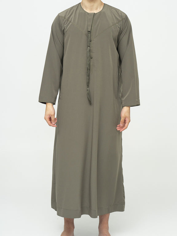 Qamis Dubaï premium - Kaki