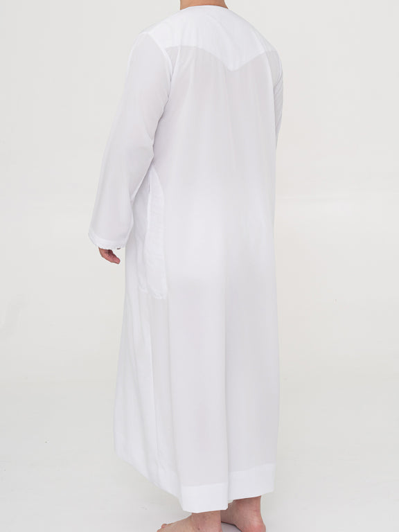 Qamis Emirati premium - Blanc