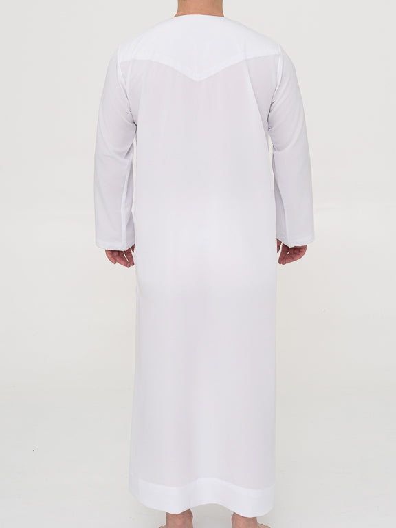 Qamis Emirati premium - Blanc