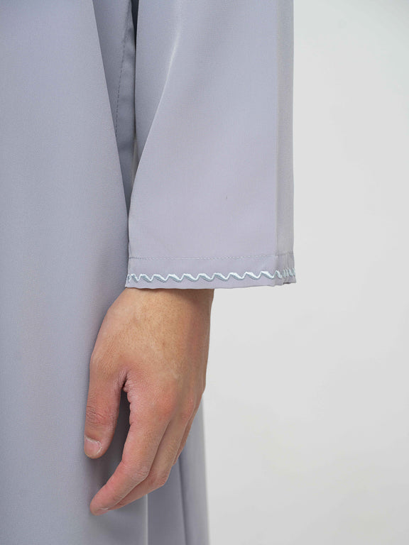 Qamis Emirati premium - Gris