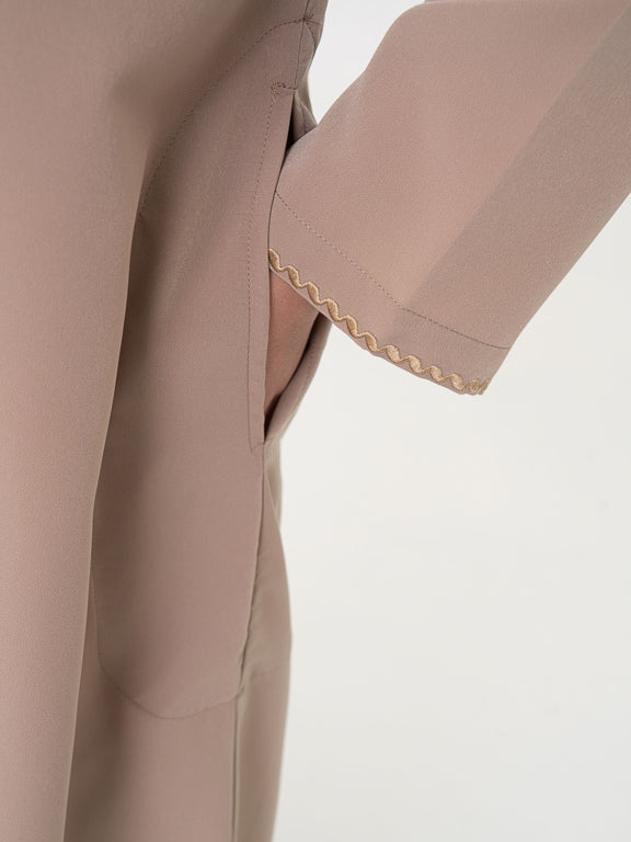 Qamis Emirati premium - Taupe