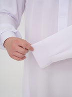 Qamis enfant Saoudien premium - Blanc