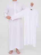 Qamis enfant Saoudien premium - Blanc