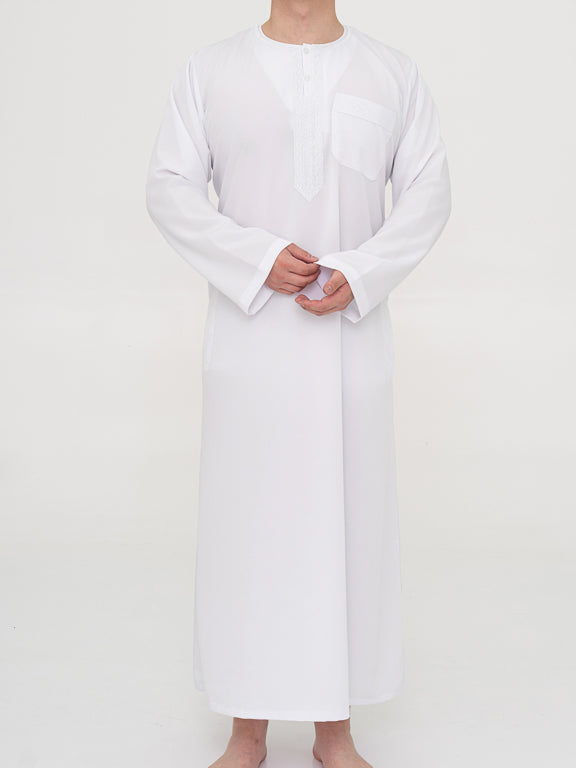 Qamis Marocain premium - Blanc