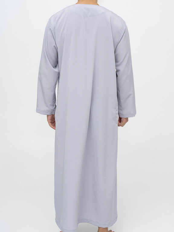 Qamis Marocain premium - Gris