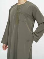 Qamis Marocain premium - Kaki