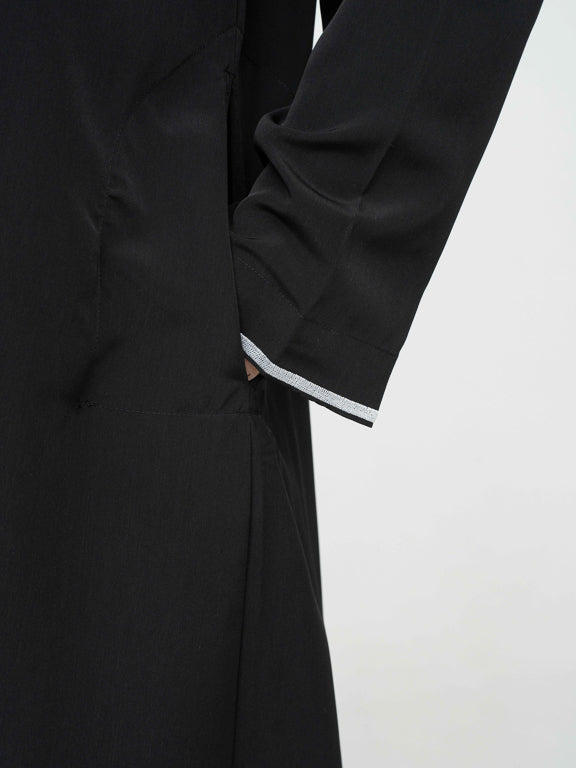 Qamis Omanais premium - Noir