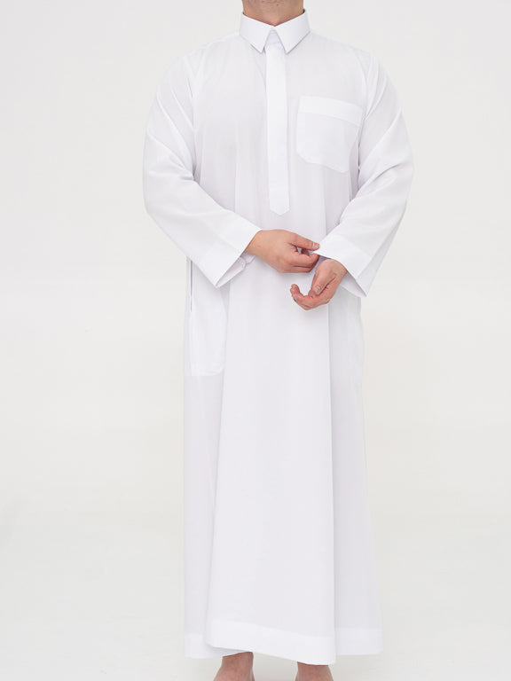 Qamis Qatari Premium - Blanc
