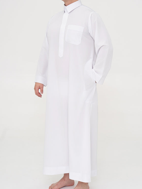 Qamis Qatari Premium - Blanc
