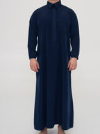 Qamis Qatari Premium - Bleu marine