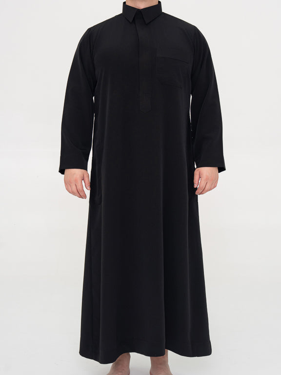 Qamis Qatari Premium - Noir
